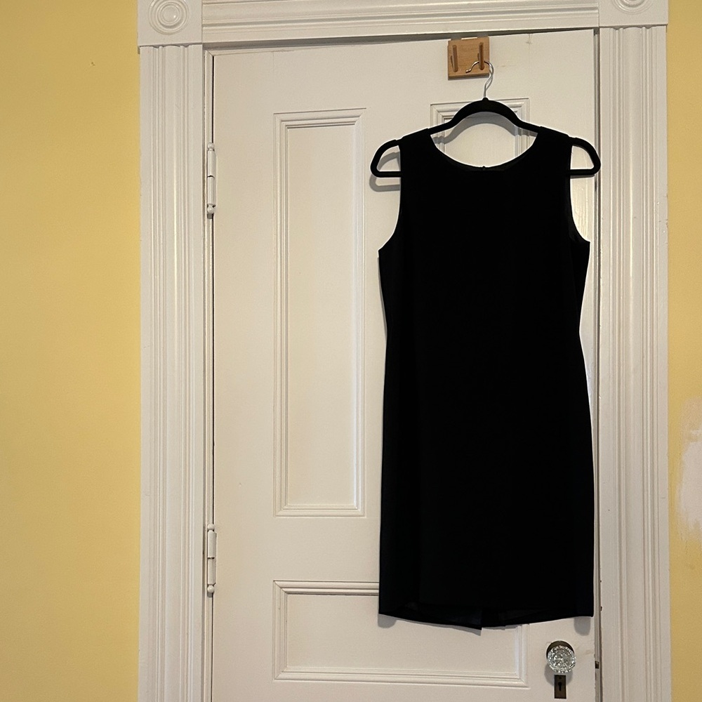 Sara Campbell Classic Lined knee length Black Dress